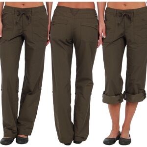 Women's Olive Utility Drawstring Pants